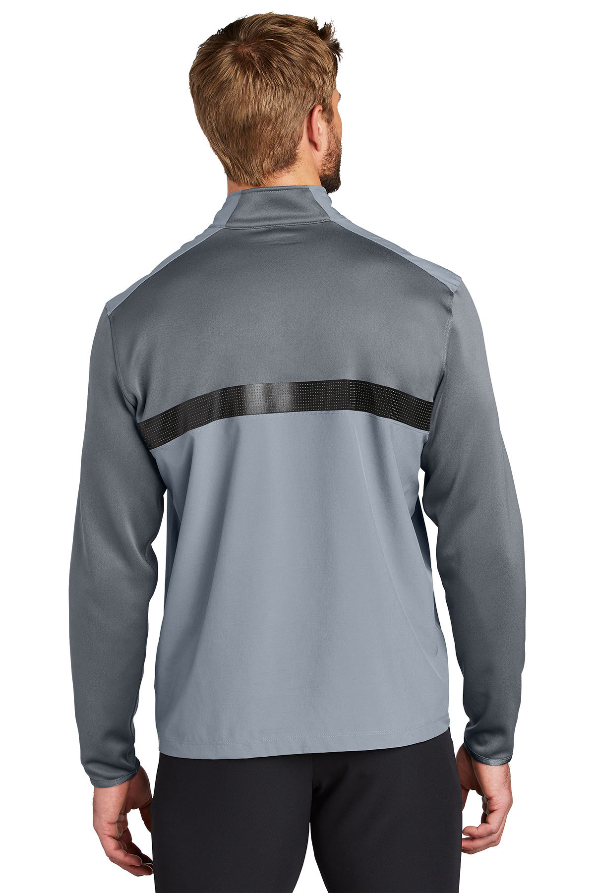 Nike Dri-FIT Fabric Mix 1/2-Zip Cover-Up | Product | SanMar