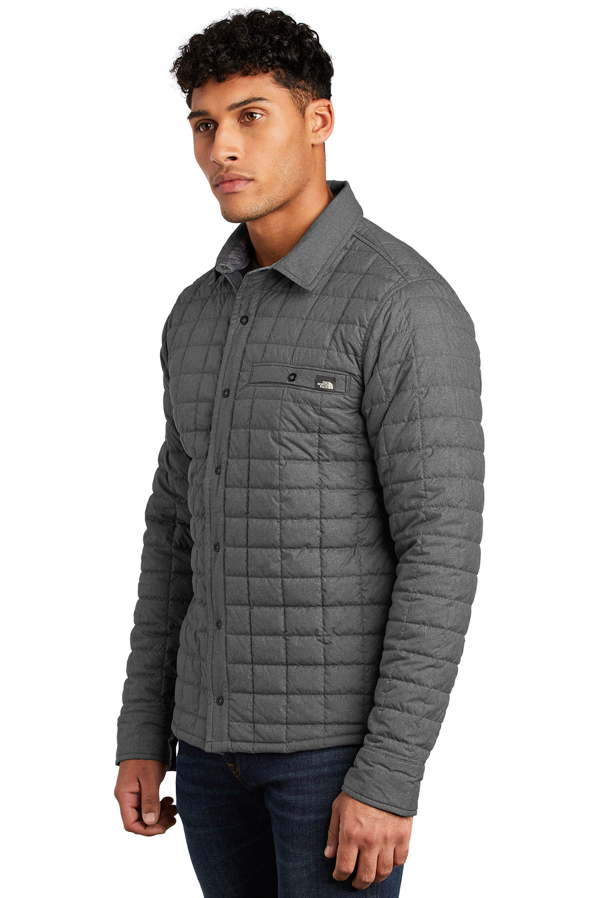 North face men's thermoball eco snap jacket best sale