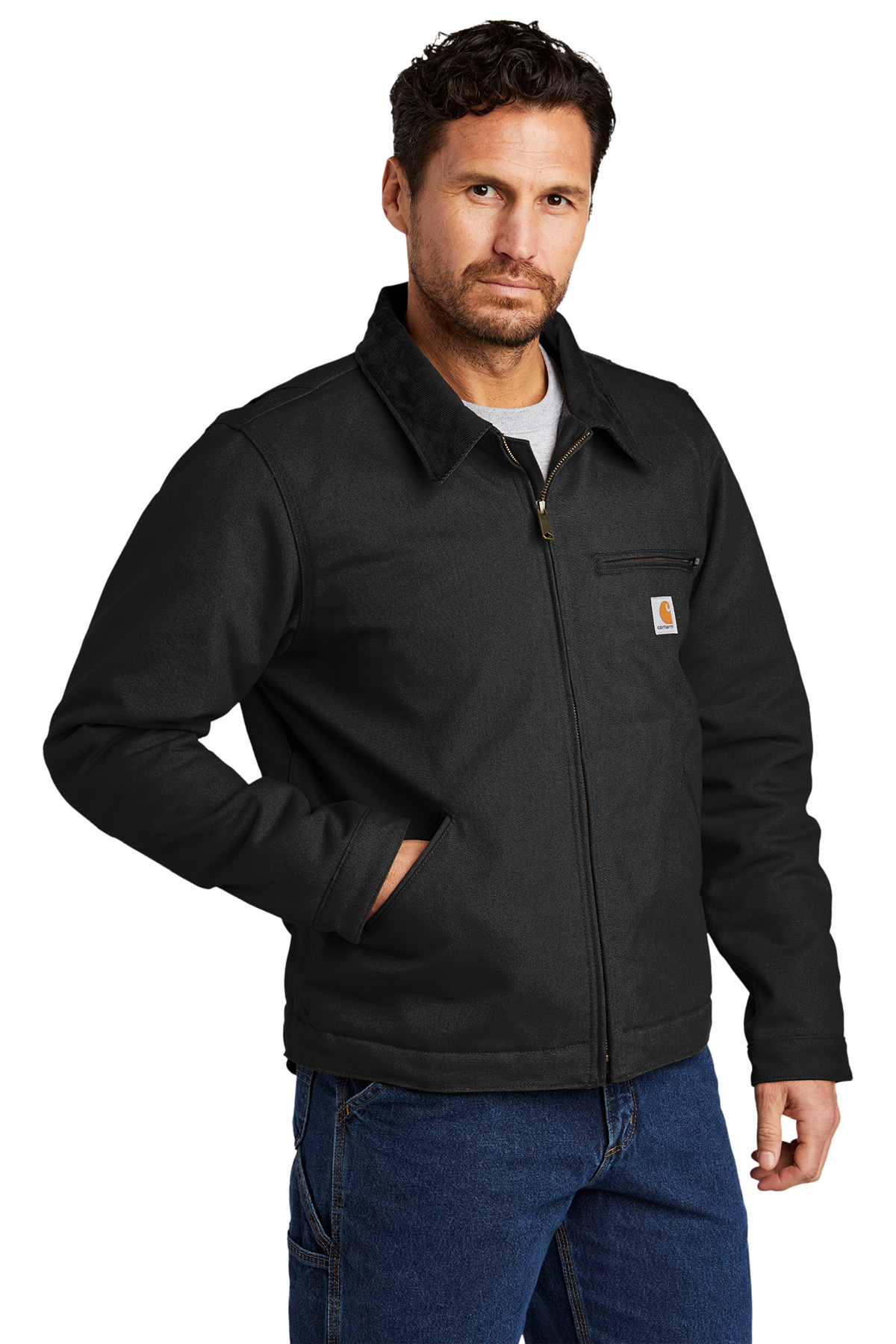 Carhartt Duck Detroit Jacket Product SanMar