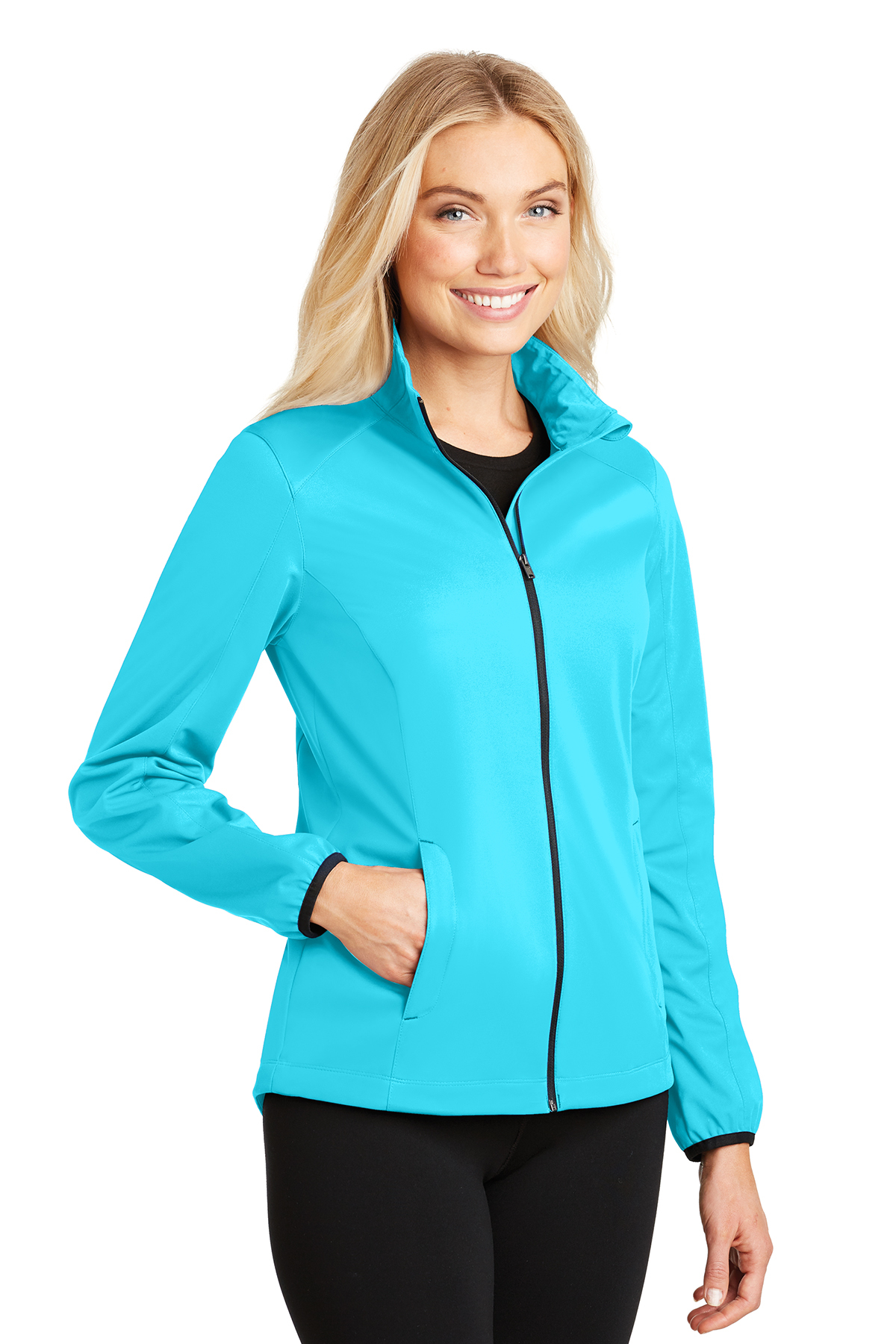Port Authority Ladies Active Soft Shell Jacket Product SanMar